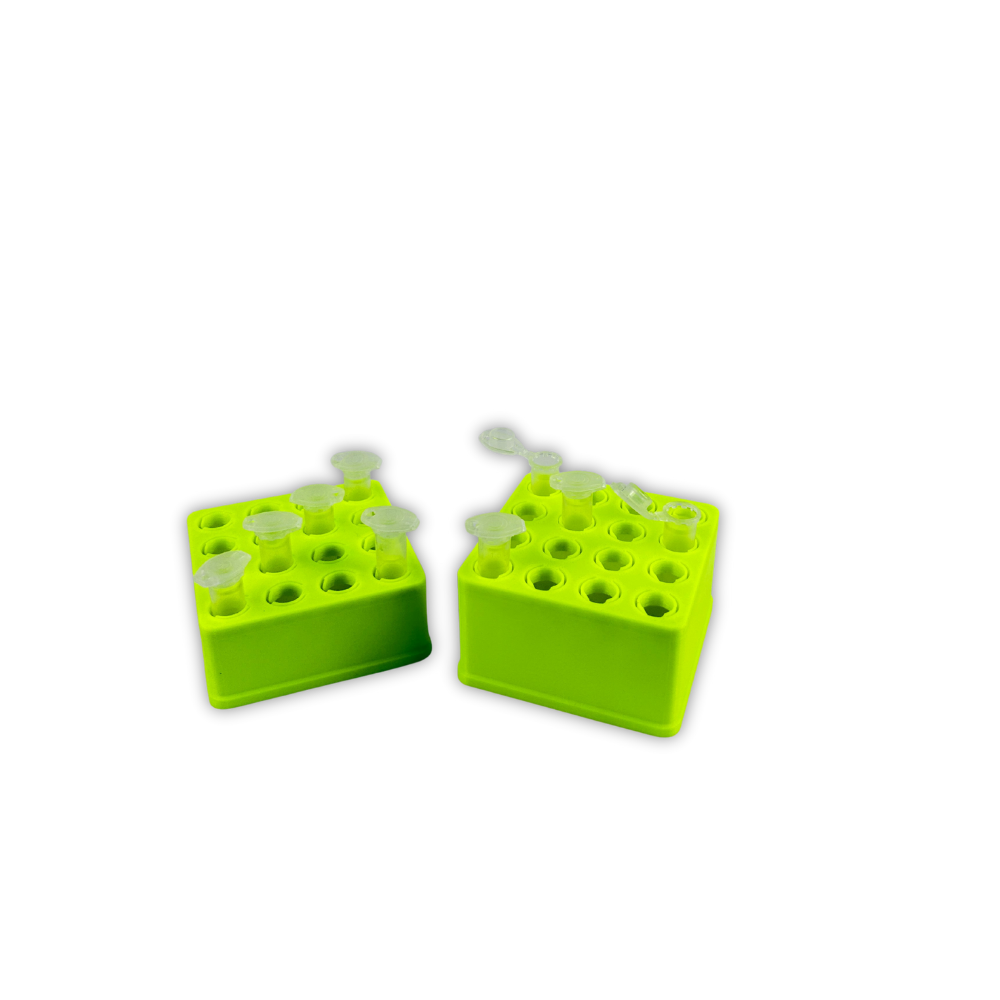 The Micro-Block Stack Set (1.5 mL or 2.0 mL Eppendorfs) - Lime