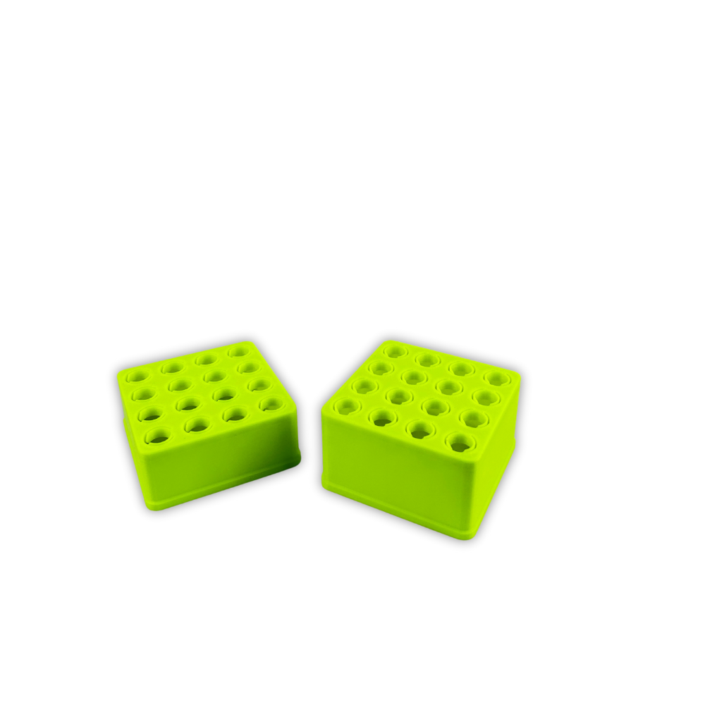 The Micro-Block Stack Set (1.5 mL or 2.0 mL Eppendorfs) - Lime