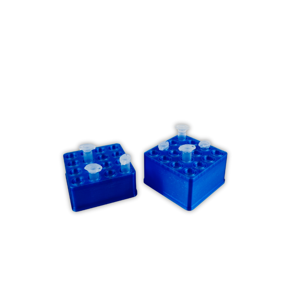 The Micro-Block Stack Set (1.5 mL or 2.0 mL Eppendorfs) - Blue
