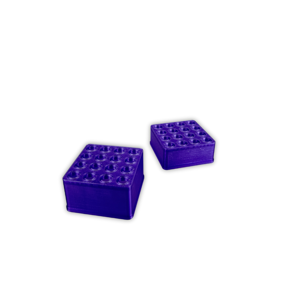 The Micro-Block Stack Set (1.5 mL or 2.0 mL Eppendorfs) - purple