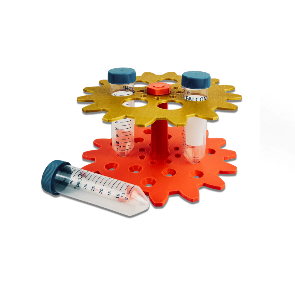 The Precision Gear-Lab Organizer 50/15ml - Gold/Pink