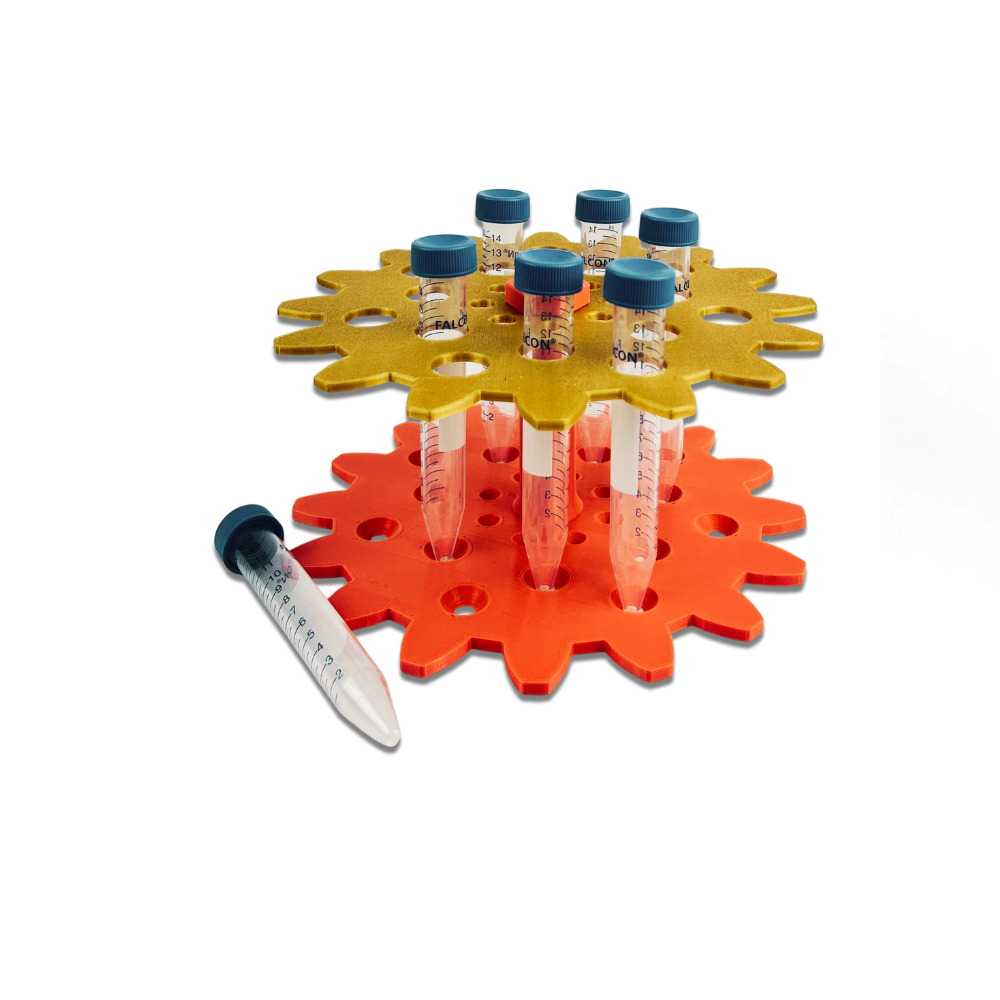 The Precision Gear-Lab Organizer 50/15ml - Gold/Pink