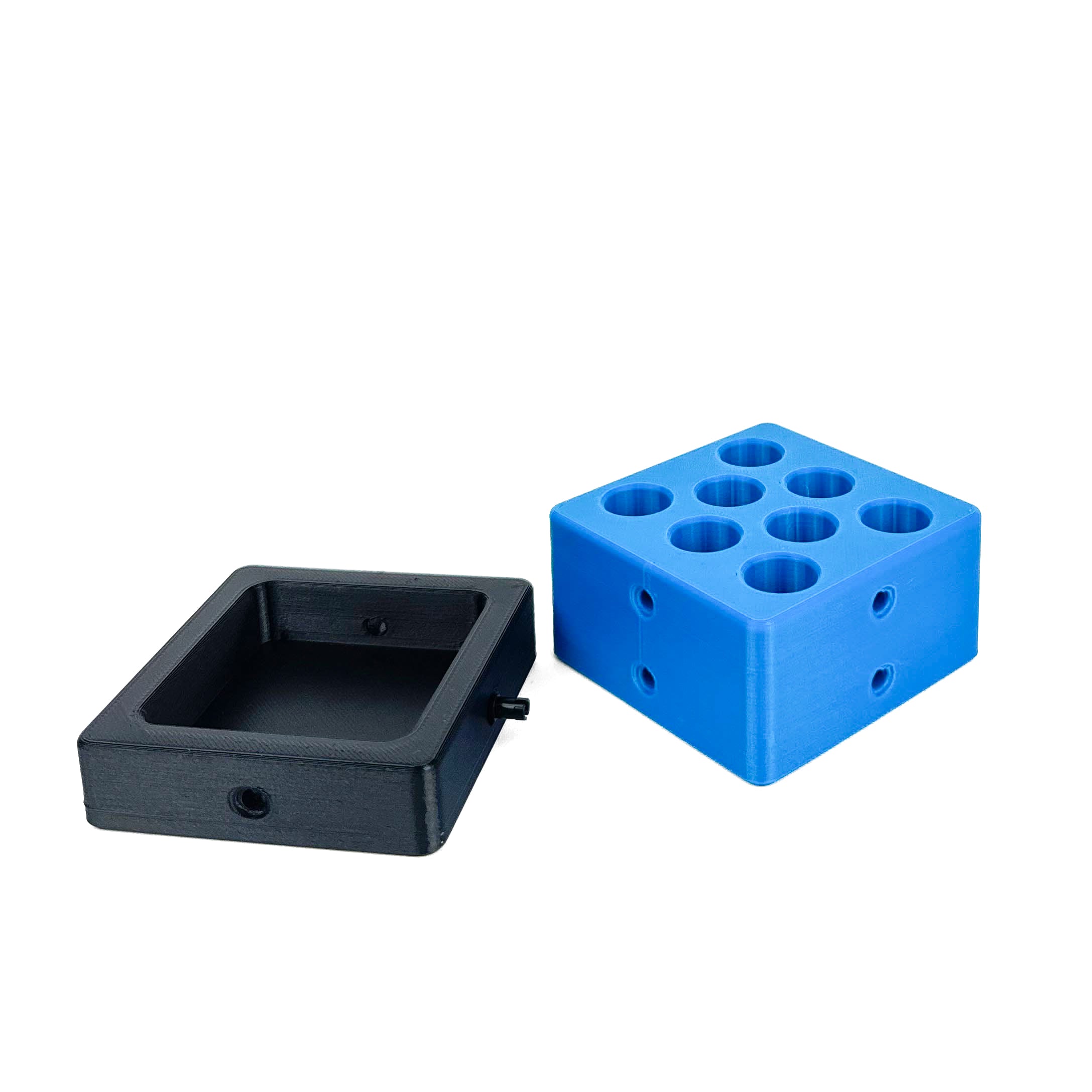 Modular dock - Connect, Stack, Create! (2 piece set) Black&Blue 2