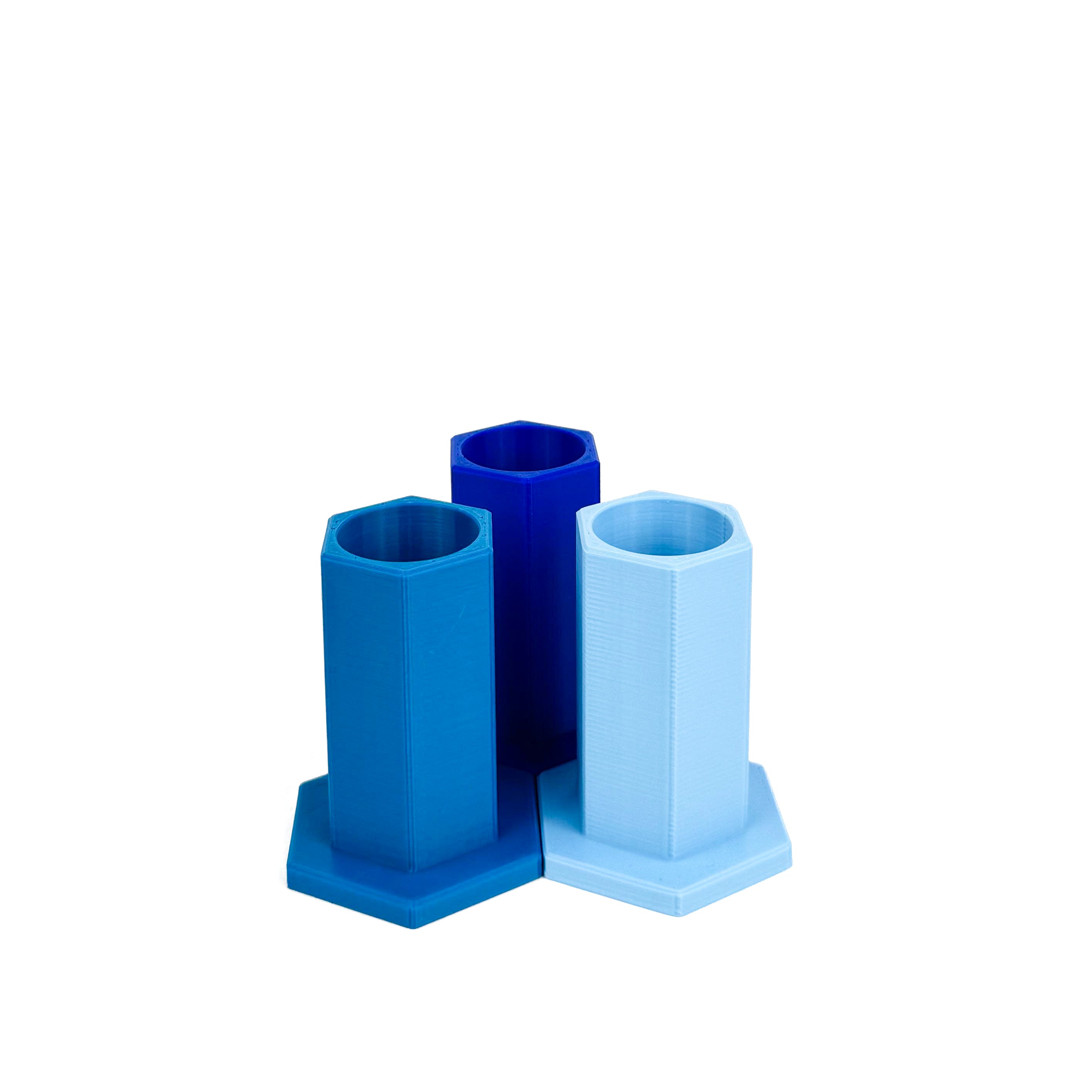 The Wobble-Proof Stand Set 50ml (3-pack) Blue