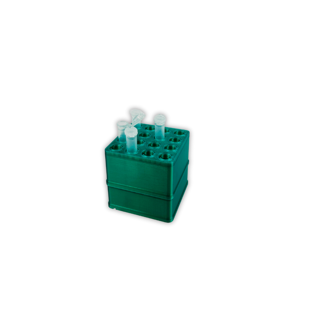 The Micro-Block Stack Set (1.5 mL or 2.0 mL Eppendorfs) - Green
