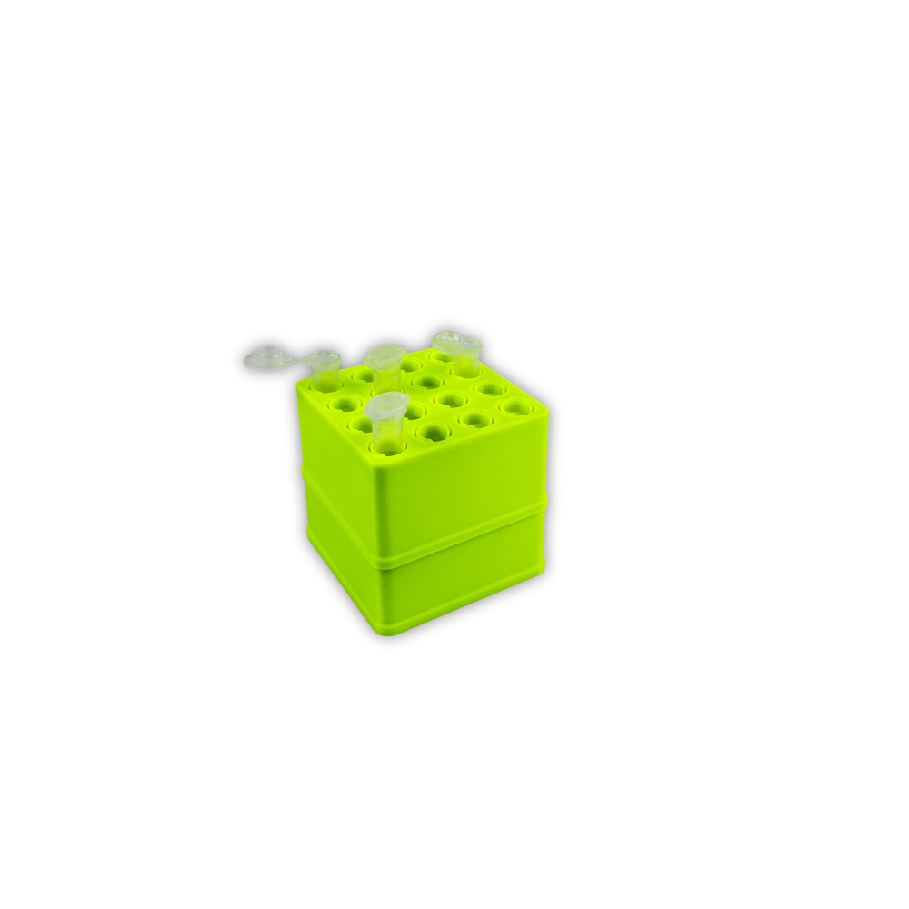 The Micro-Block Stack Set (1.5 mL or 2.0 mL Eppendorfs) - Lime