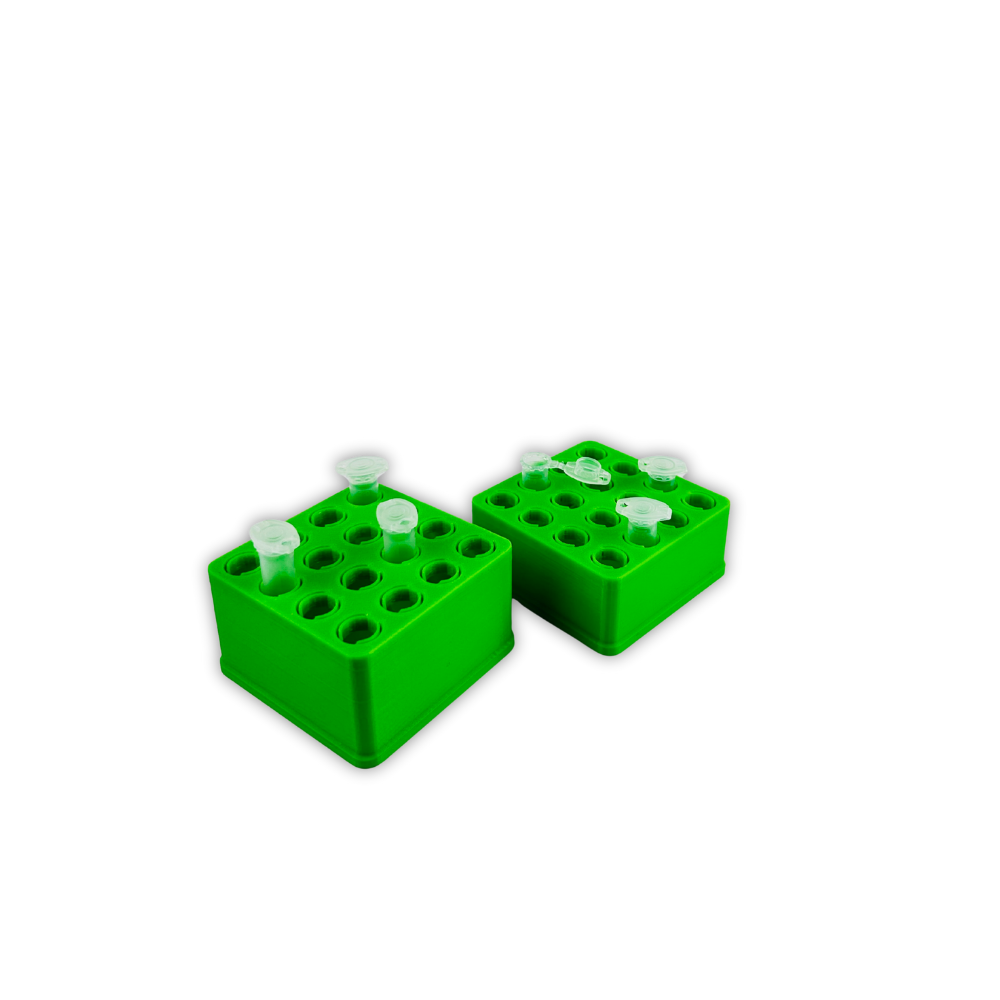 The Micro-Block Stack Set (1.5 mL or 2.0 mL Eppendorfs) - Green