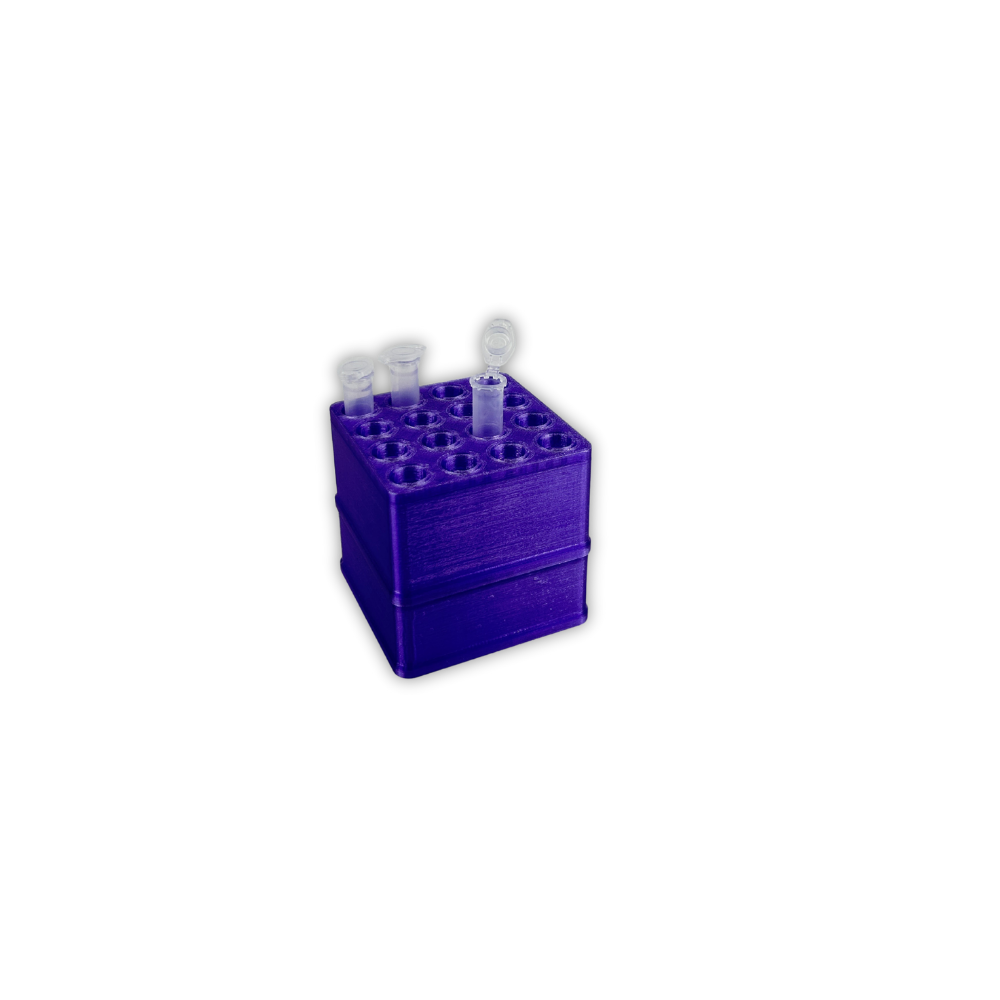 The Micro-Block Stack Set (1.5 mL or 2.0 mL Eppendorfs) - purple