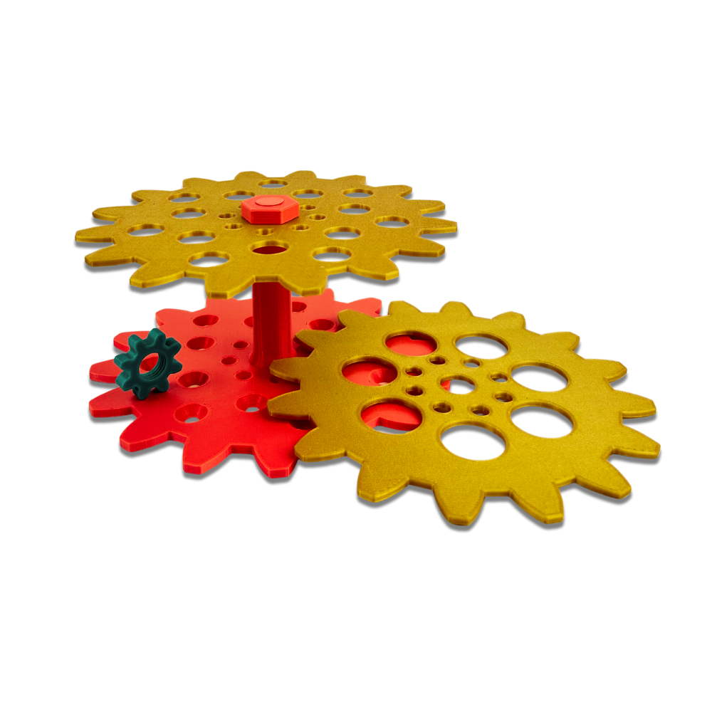 The Precision Gear-Lab Organizer 50/15ml - Gold/Pink