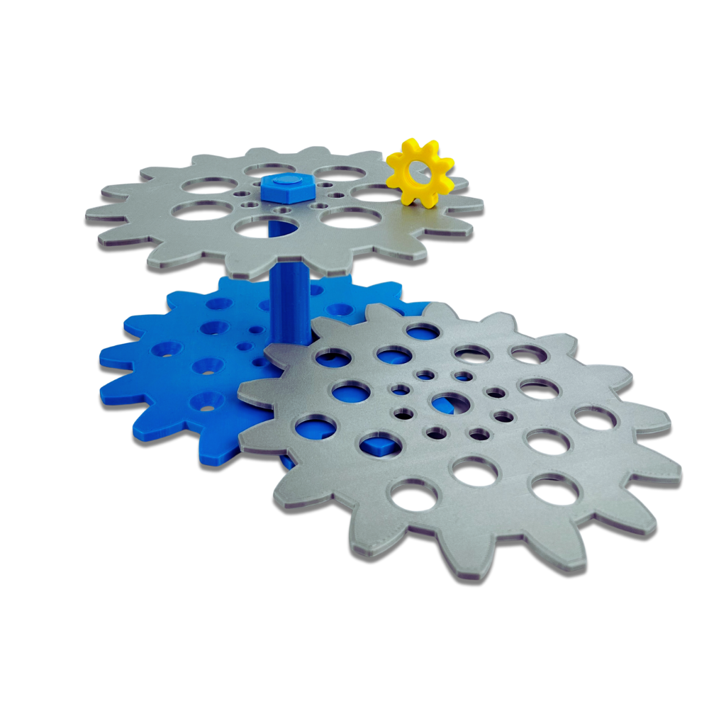 The Precision Gear-Lab Organizer 50/15ml - Silver/Blue